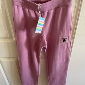 Teddy Fresh Classic Fleece Joggers, Size XS, NWT